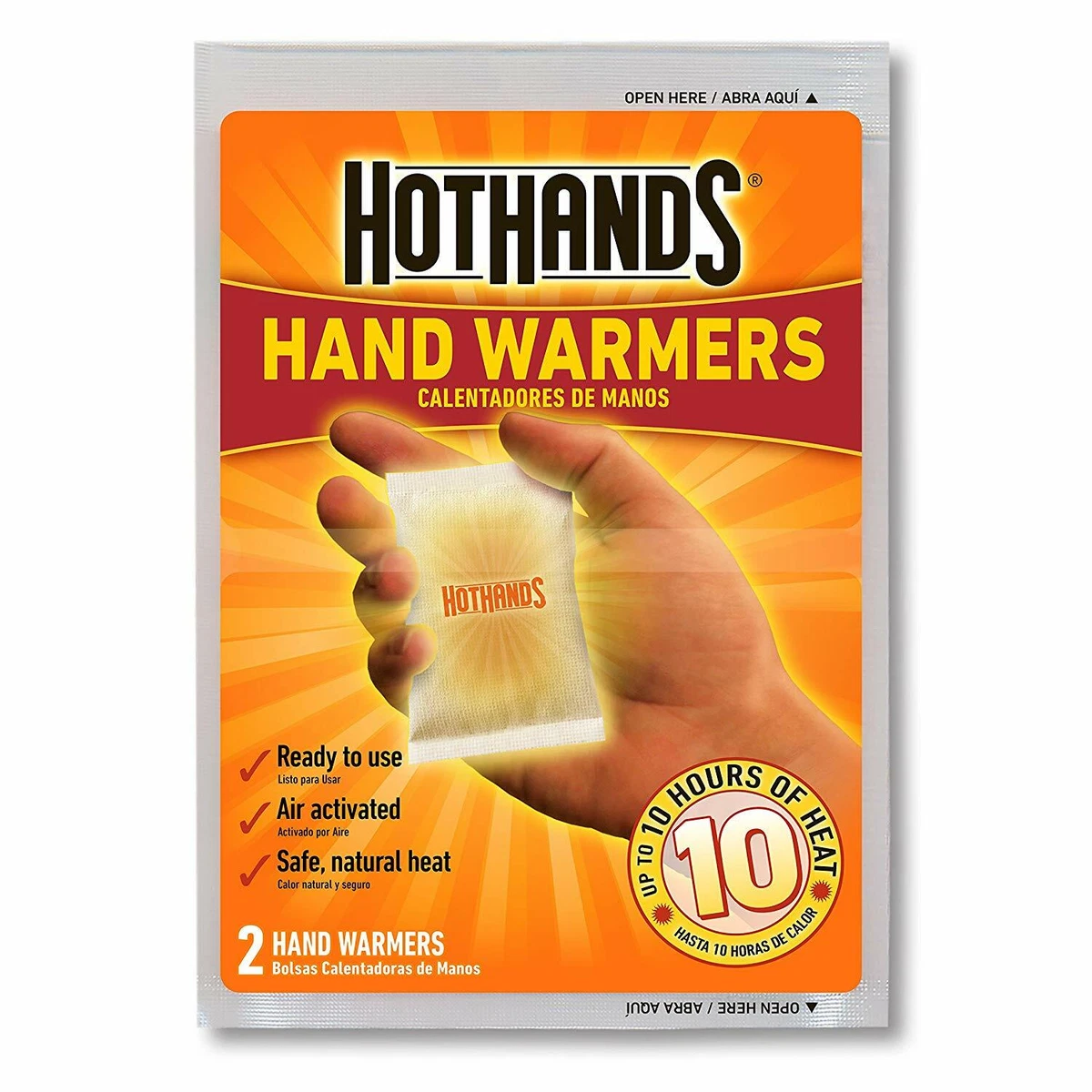 HotHands Hand Warmer 10 Pair Value Pack Piece 10 Hour Chemical
