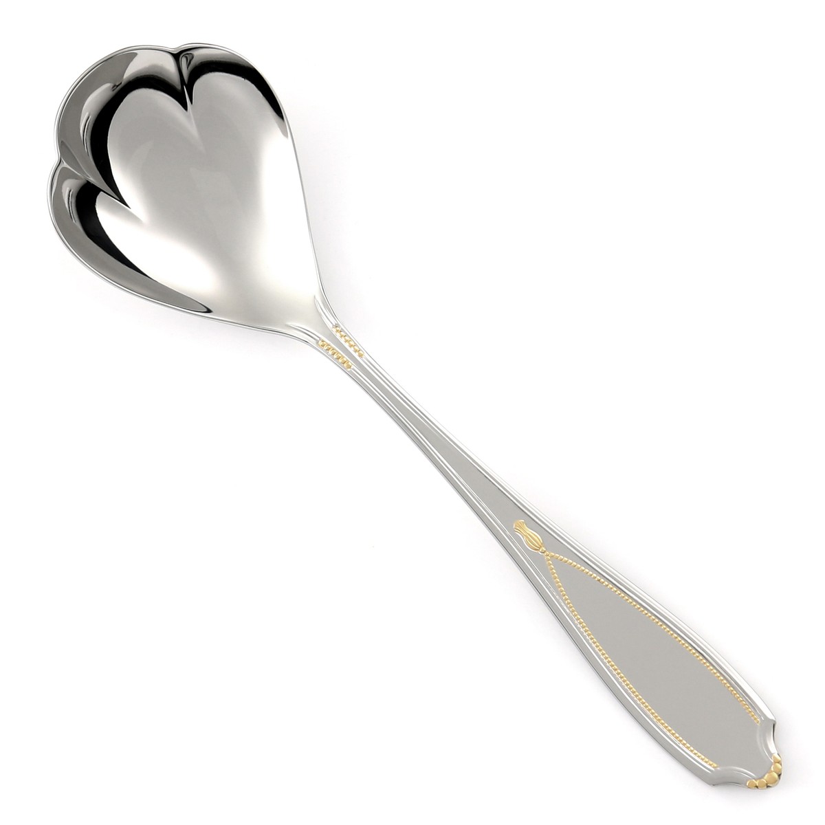 Yamazaki ESSENCE Stainless Steel Flatware Set – Gold Accent, Made In Japan (1994-1996), Used – Great Condition