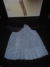 VINTAGE BERMAN'S LEATHER CABBAGE PATCH DOLL GREY JUMPER IN BOX