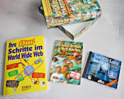 World Wide Web STARTER KIT - Komplettpaket aus dem SYBEX-Verlag - Win 3.X und 95