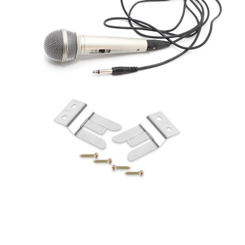4 Pcs Mikrofonhaken Clips Für Mikrofonstative Kabelgebundenes Clip-Mikrofon - Zdjęcie 10 z 12