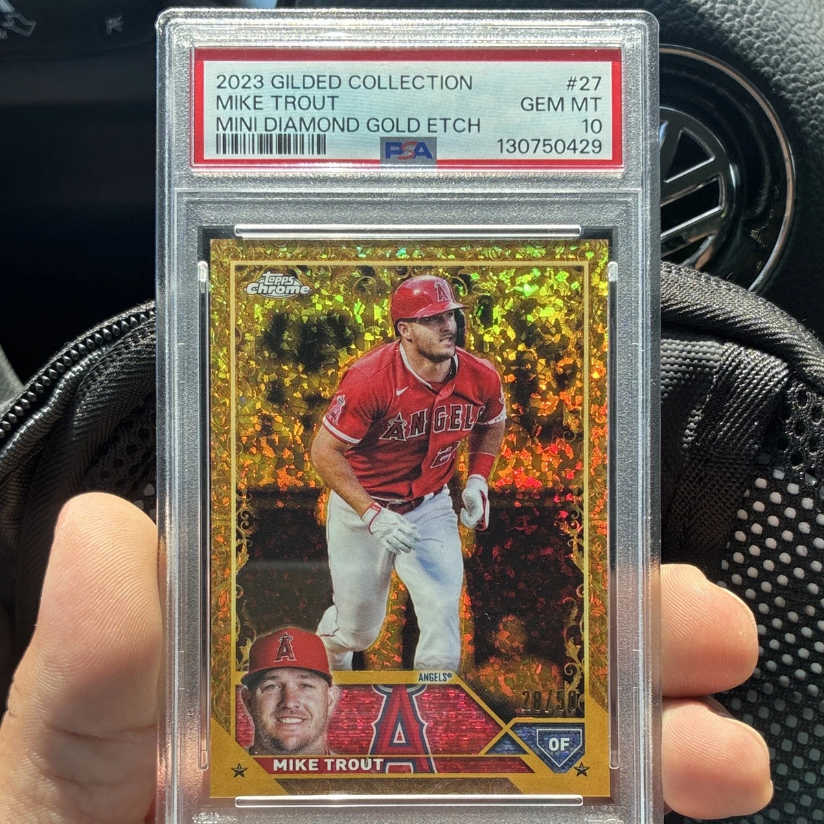 Topps Mike Trout Serial Numbered Baseball Sports Trading Card
