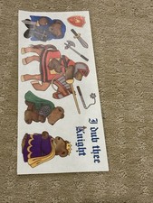 5 New Rare Vintage Tumblebeasts Medieval Times Sticker Sheets