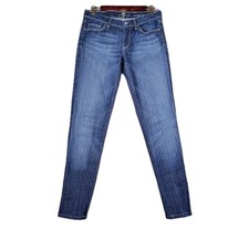 7 FOR ALL MANKIND Jeans Women's 27 Straight Leg Dark Wash Designer Denim