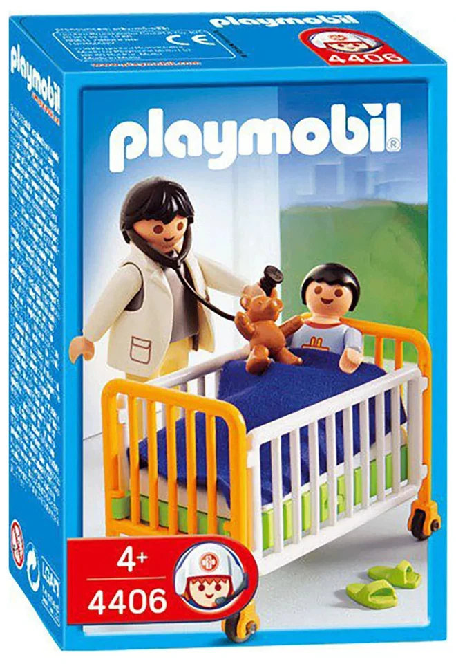 🏥 PLAYMOBIL 4406 – Kind im Krankenbett - Bild 1 von 1