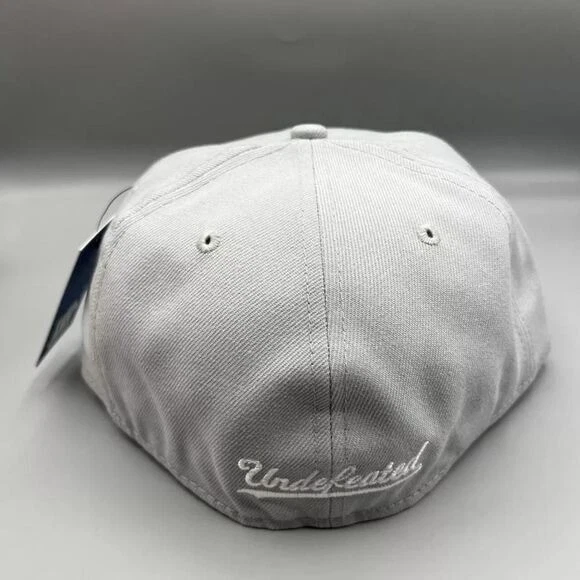 Gorra Undefeated Hombre 7 1/4 Gris 59Fifty New Era Gorra Ajustada Nueva Foto 4 de 4