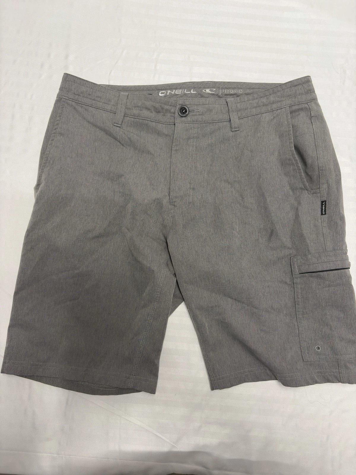 O'Neill Crossover Flat Fornt Cargo Hybrid Shorts. Charcoal Gray, Men's 32
Opens in a new window or t