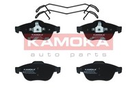 Vorderachse Kamoka JQ101290 Bremsbelagsatz, Scheibenbremse FüR Renault