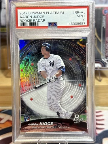 2017 Bowman Platinum Aaron Judge Rookie Radar PSA 9 #RR-AJ