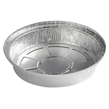 (500 Count)  8-Inch Disposable Aluminum Foil Round Take-Out Pans
