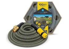 HydroTech 8991C3 5/8" x 100' Expandable Burst Proof Hose - Yellow