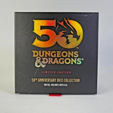Dungeons & Dragons 50th Anniversary Metal Holmes Dice Collection | LE: 2000 Sets