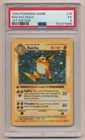 PSA 5 Pokemon Base Set 1st Edition Holo Rare Raichu 14/102 EX Condition!
