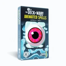 The Deck of Many: Animated Spells: Level 4 Vol. 1  Dungeons & Dragons (New)