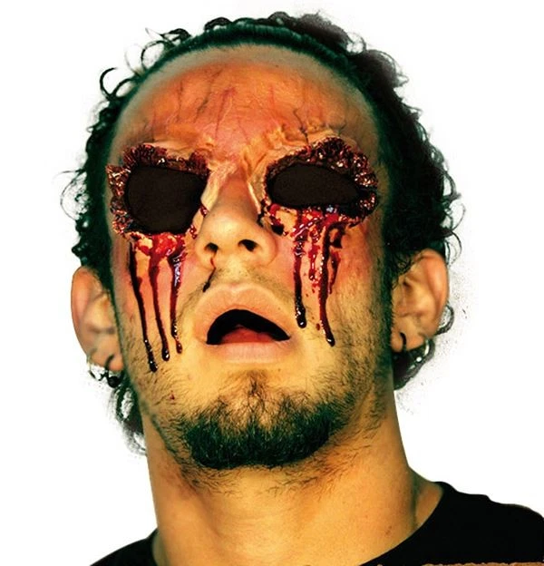 Aplicación de cicatrices de látex con cuencas para ojos ciegos horrible Halloween - Imagen 1 de 1