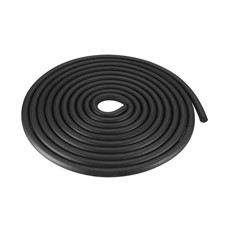 Foam Rubber Seal Weather Strip 12mm Diameter 5 Meters Long Black
