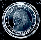 Lion’s  Head 1 Oz. .999 Silver Round (Rev 3: 18/ Haggai 2:8)  - Cornerstone Mint