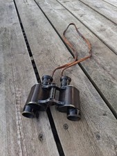 WW1 BRITISH ARMY BINOCULARS DOLLAND X6 OWNED BY D BOTTING?