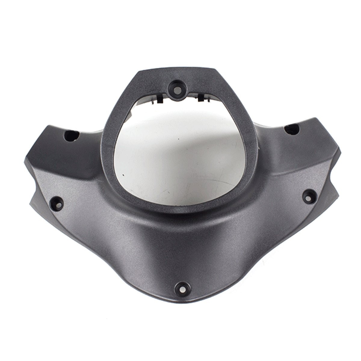 Lower Handlebar Fairing for LJ125T-8M Painted ABS Black Scooter Screw-on PLASTIC