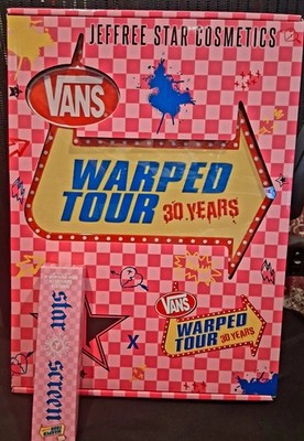 NEW Jeffree Star & Vans Warped Tour Hand Mirror Limited Edition + Sunscreen