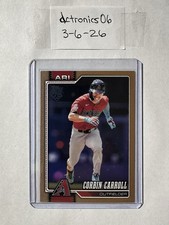2026 Topps Series One Gold Corbin Carroll Arizona Diamondbacks #314 /2026 