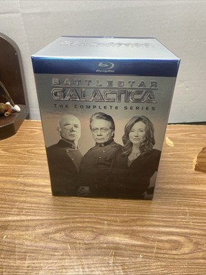 Battlestar Galactica: the Complete Series (Blu-ray) Some Wear On Box See Photos