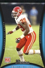 2008 Bowman #150 Brandon Carr RC - FB