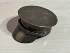 Large WW1 Trench Art Brass Military Officer’s Cap