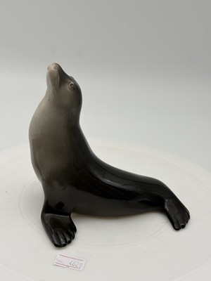 UdSSR Russische Lomonossow Porzellan Keramik Vintage Siegel Figur Sehr guter Zustand