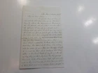 Civil War Letter 13th Kentucky Chaplain Long Journeys Teach Mansfield Signed VTG