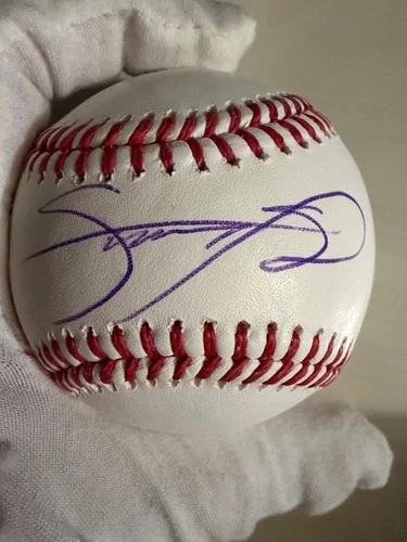 Sammy Sosa Signed Autographed ROMLB Baseball Beckett Witness BAS COA Cubs