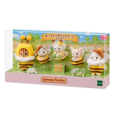 Sylvanian Families Baby Set Honey Bee Toy Doll Figure Calico Critters Japan