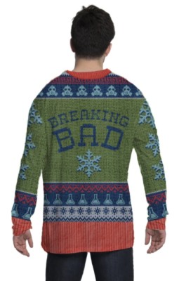 Faux Real Breaking Bad Walter White Ugly Christmas Sweater Shirt
