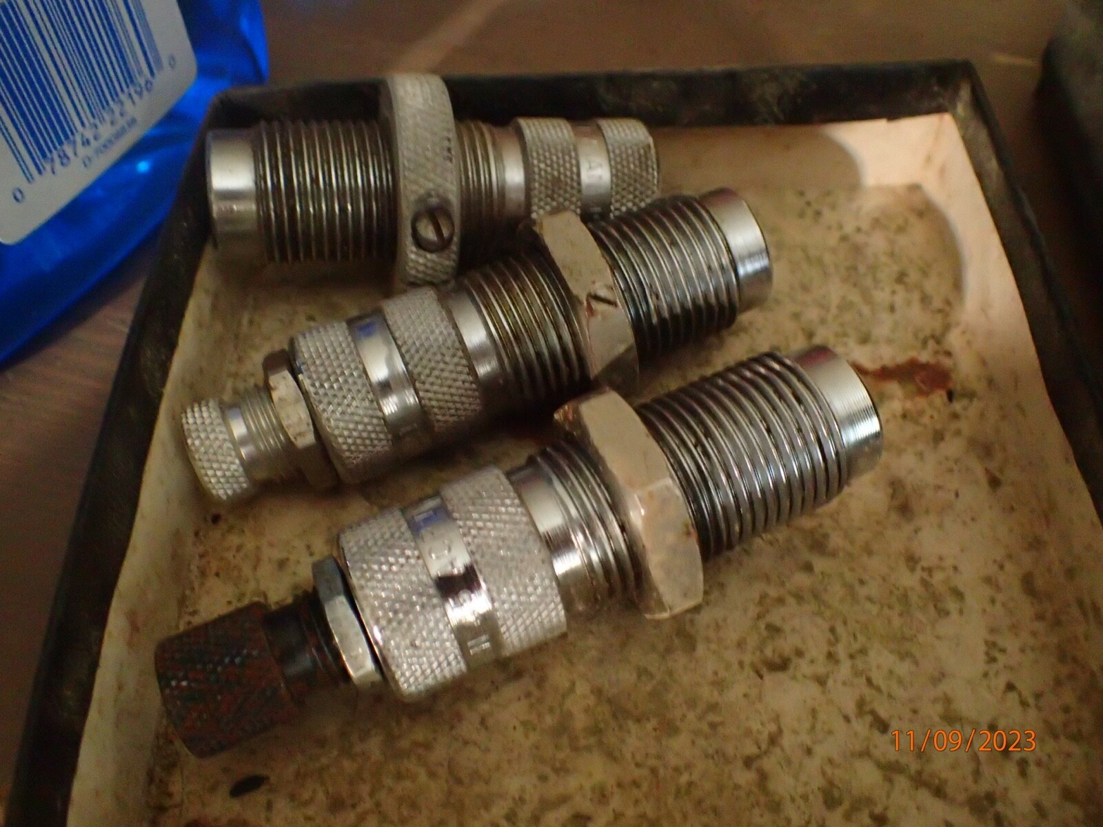 7 Sets Lyman AA Reloading Dies 30/30, 45 Colt, 9mm Lugar, 45 ACP, 300