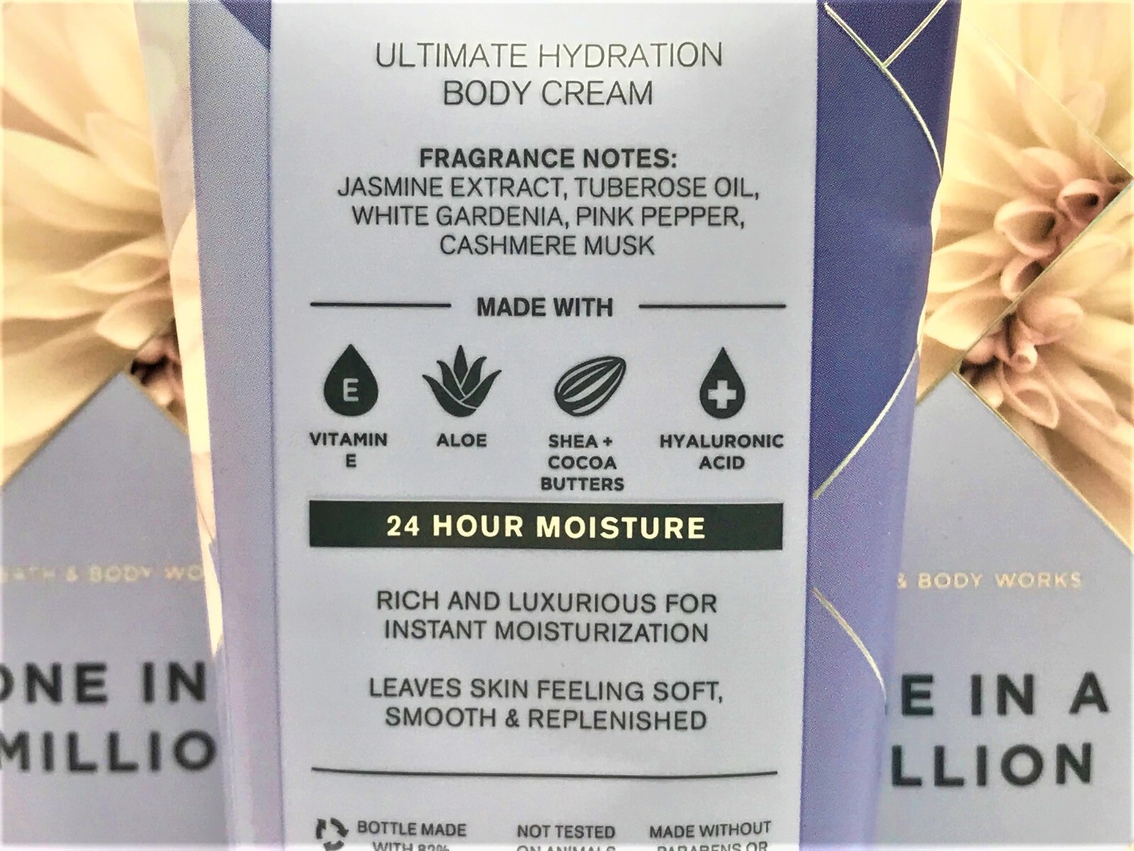 3 ONE in a MILLION 8 oz. ULTIMATE HYDRATION BODY CREAM Lotion BATH & BODY WORKS