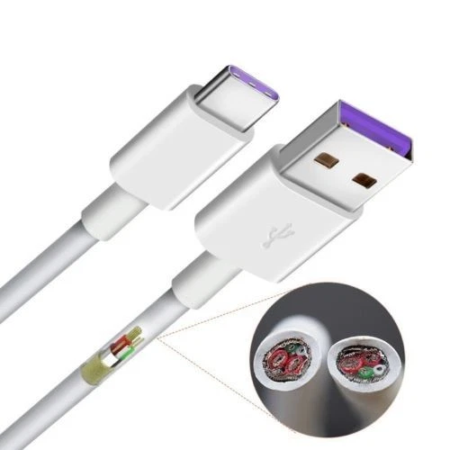 Fast Charging USB C Cable 5A Super Charge USB Type C for Huawei Mate20 P30 Pro - Image 3 of 4