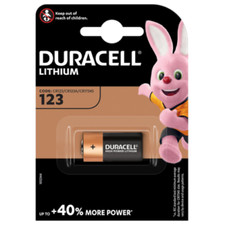New Duracell CR123 3V Lithium Photo Battery DL123A CR17345 Longest Expiry