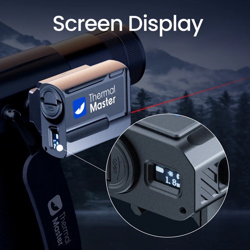 Telémetro láser Thermal Master Bluetooth para caza 905 nm longitud de onda láser - Imagen 3 de 13