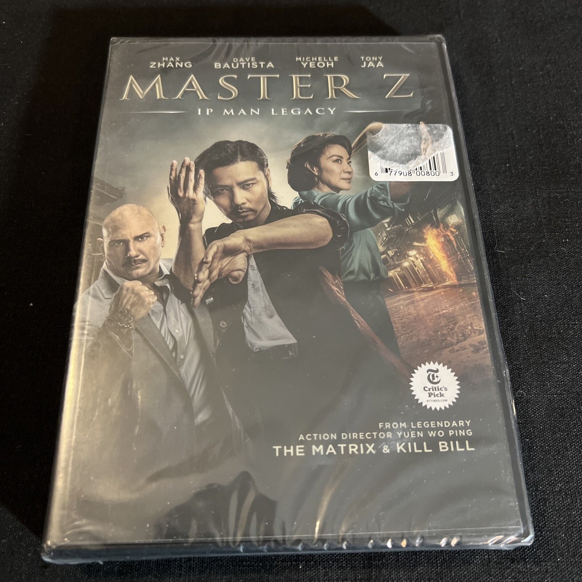 Master Z: Ip Man Legacy DVD 2019 Max Zhang Dave Bautista Michelle