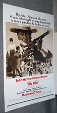 BIG JAKE original 1971 one sheet style B movie poster JOHN WAYNE/RICHARD BOONE