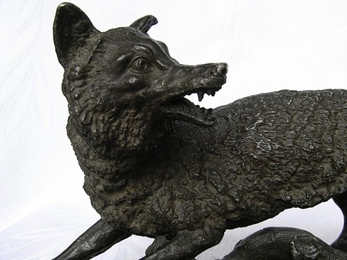 SKULPTUR FUCHS UM 1890 - Picture 3 of 6