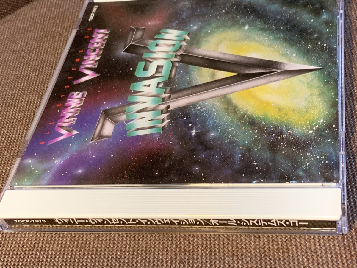 VINNIE VINCENT INVASION All Systems Go JAPAN CD TOCP-7973 w VINNIE VINCENT INVASION All Systems Go JAPAN CD TOCP-7973 w
