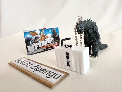 2016 Bandai 2'' Bowing Godzilla Figur Entschuldigung Pressekonferenz Kaiju Gas...