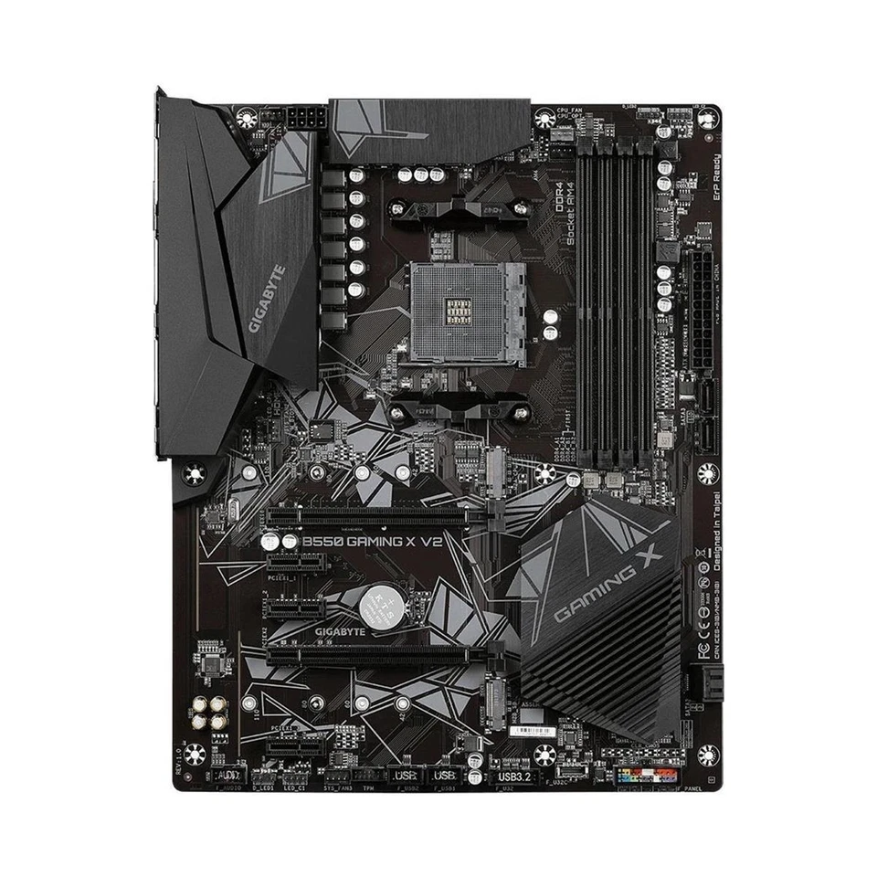 Gigabyte B550 Gaming X V2 Rev.1.3 AMD Mainboard ATX Sockel AM4 #326866