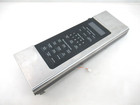 GE Microwave Stainless Steel Control Panel w/Overlay (No Board)  WB56X30166