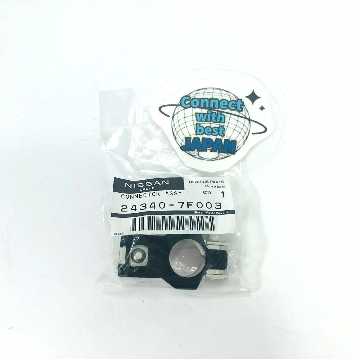 NISSAN GENUINE Positive Battery cable Terminal End Connector 24340