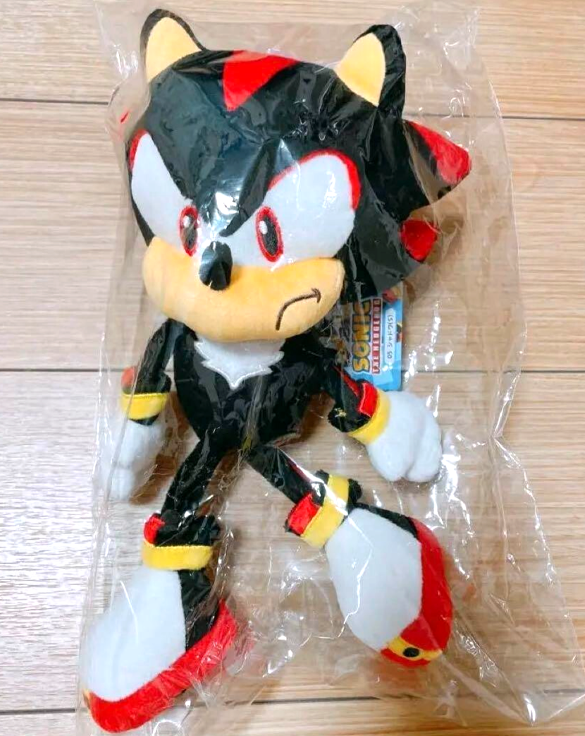 Sonic the Hedgehog Shadow Plush All Star Collection Size S 9.8