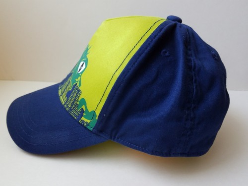 Gymboree Boys Hat Size Medium 5 6 Monstro-politan Baseball Cap Monster Dinosaur - Picture 5 of 9