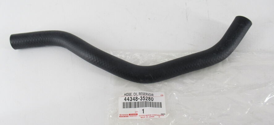 Genuine Toyota 44348-35280 Power Steering Reservoir Hose | eBay