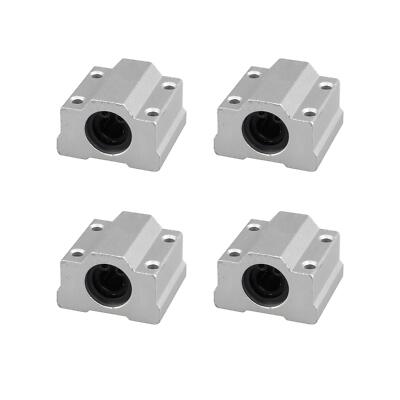 Linear Motion Shaft Rail Ball Bearing Bushing Pillow Block 6/8/10/12/13/16-60mm